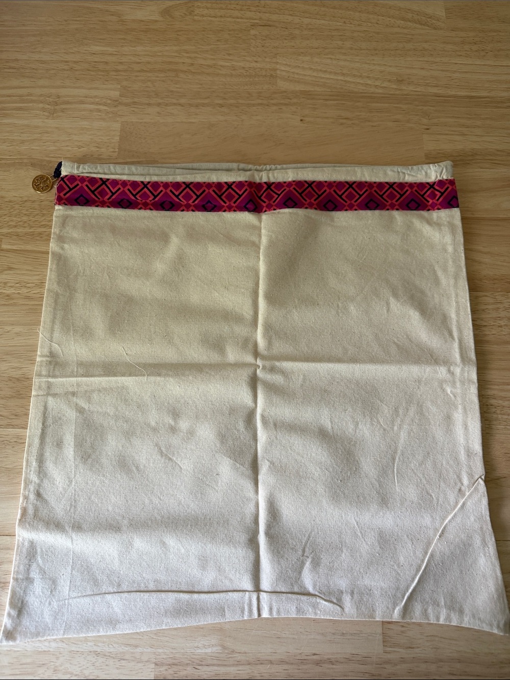 Tory Burch Dust Bag. Appx 16x17 as shown. Tan. New!